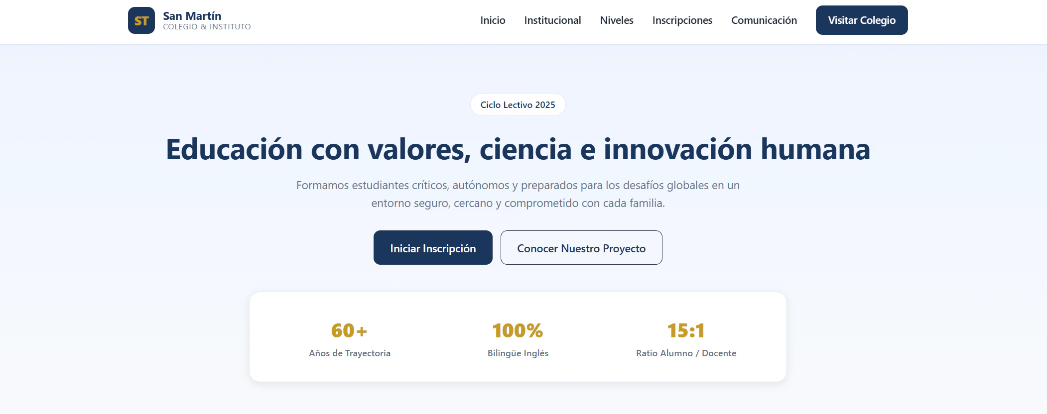 Para colegios e institutos