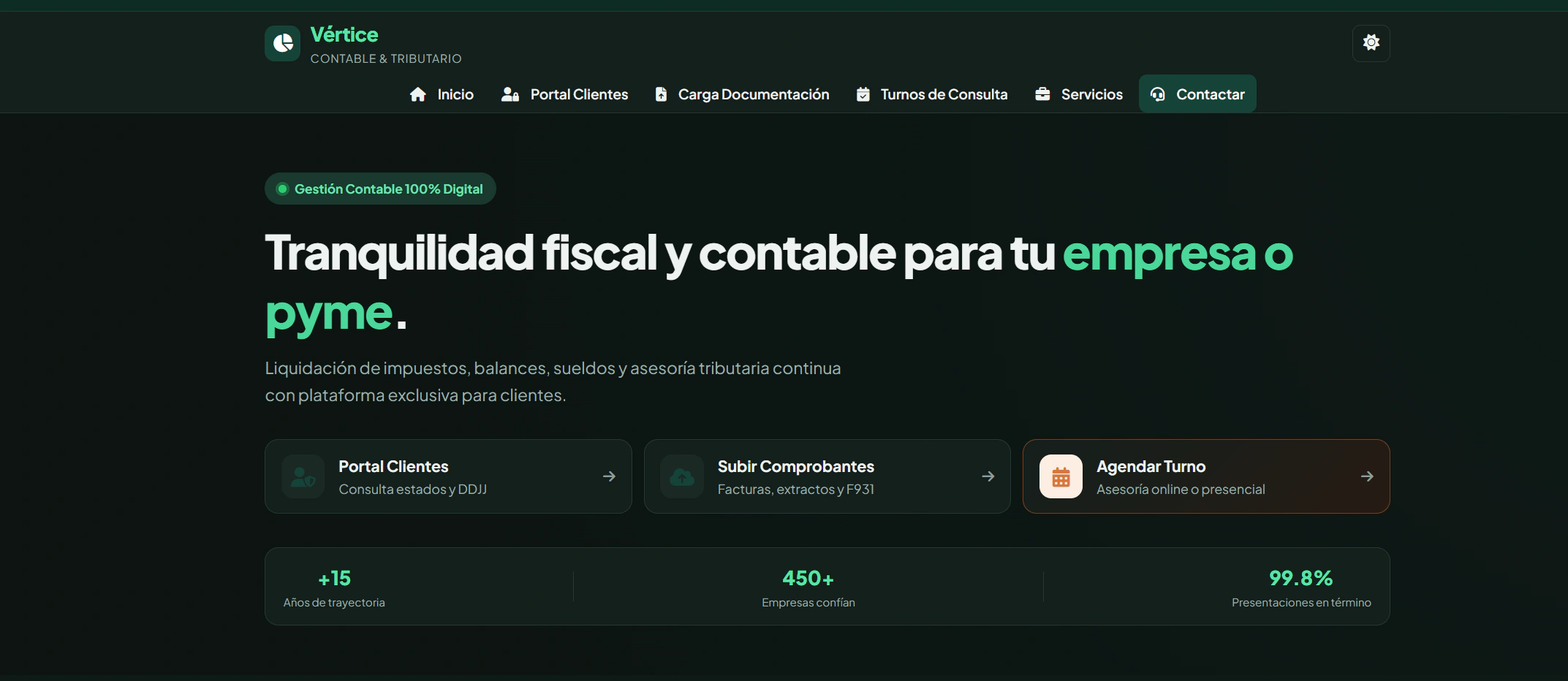 Para estudios contables