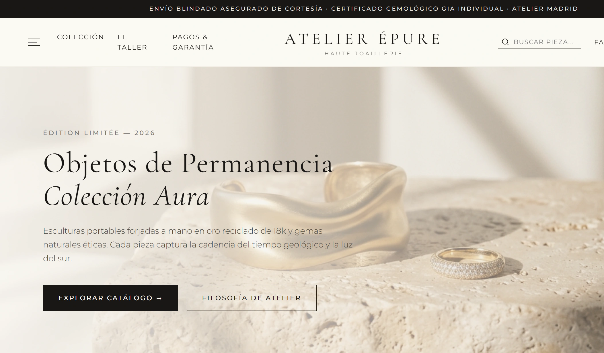 Para joyerías y accesorios